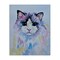 Stupell Industries Pastel Cat with Blue Eyes Canvas, design by Tatiana Roberts